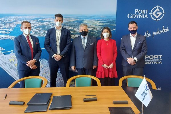 Współpraca między Ørsted i Zarządem Morskiego Portu Gdynia SA