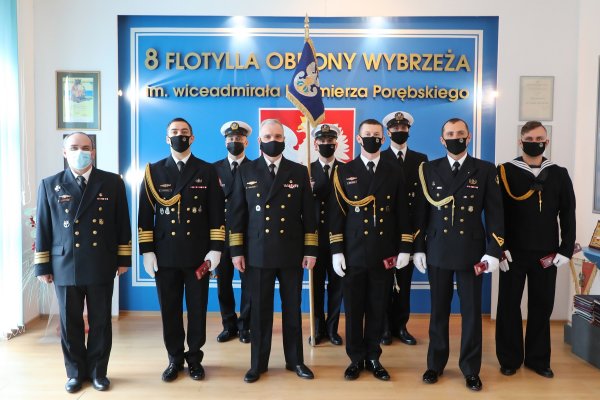 Wyróżnienie dla Grupy Nurków Minerów 12. Dywizjonu Trałowców