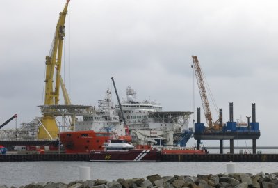 Akademik Czerski rozpoczął układanie rur na budowie Nord Stream 2