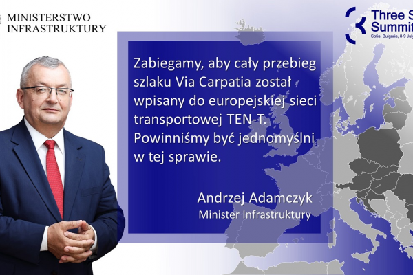 Adamczyk: w Europie Środkowo-Wschodniej za mało połączeń na osi północ-południe