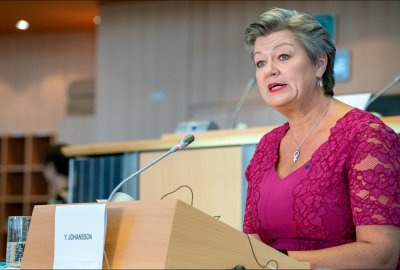 Komisarz UE do spraw wewnętrznych Ylva Johansson (Fot.: Wikimedia Commons) Komisarz UE Johansson: Włochy nie zostaną same w obliczu migracji