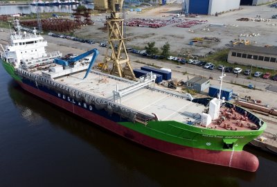 Hagland Captain (Fot.: MSR Gryfia SA / mat. pras.) Pierwszy hybrydowy masowiec z MSR Gryfia
