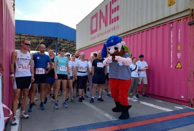 Fot.: Port Gdynia SA ONE Terminal RUN na terenie GCT w Porcie Gdynia