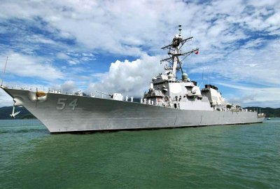 USS Curtis Wilbur (Fot.: Wikimedia Commons) Amerykański okręt w Cieśninie Tajwańskiej. Pekin protestuje