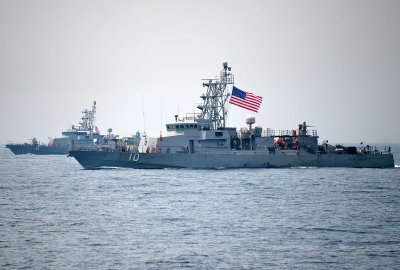 USS Firebolt (Fot.: Wikimedia Commons) Amerykański okręt oddał strzały ostrzegawcze w Zatoce Perskiej