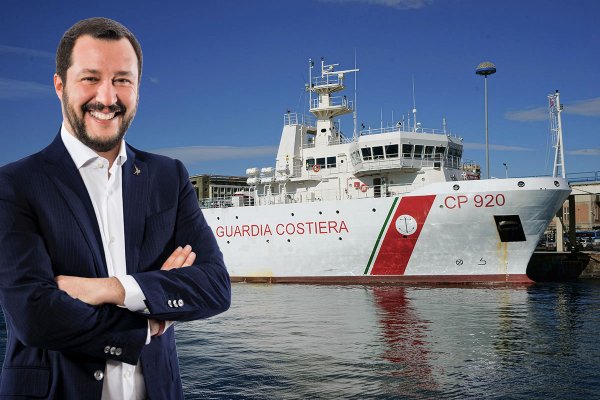 Salvini nie będzie miał procesu w sprawie przetrzymywania migrantów na statku