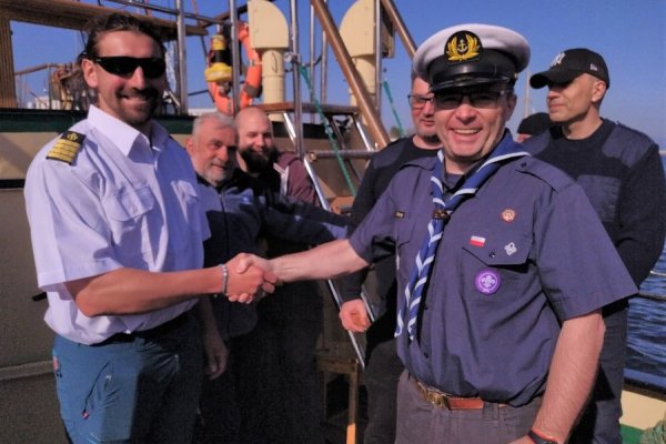 Nowy kapitan żaglowca szkolnego Zawisza Czarny