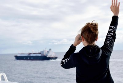 Romantyczne ''spotkanie'' na Oceanie Indyjskim
