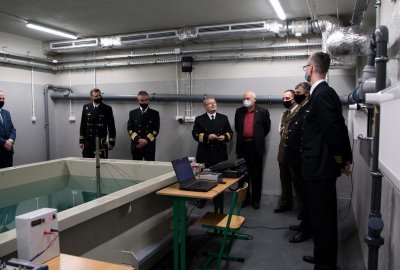 Laboratorium Hydroakustyki (Fot.: Uniwersytet Morski w Gdyni) UMG ma nowe Laboratorium Hydroakustyki