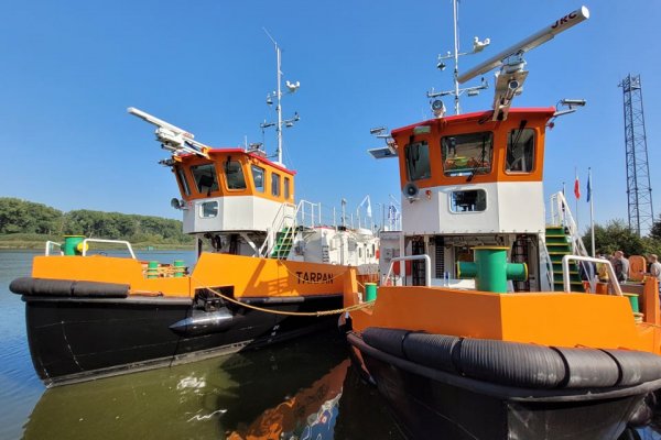 Lodołamacze ze stoczni Remontowa Shipbuilding już w Szczecinie