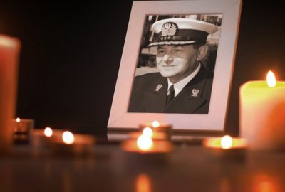 Fot.: 3. FO Ceremonia pogrzebowa admirała floty Ryszarda Łukasika