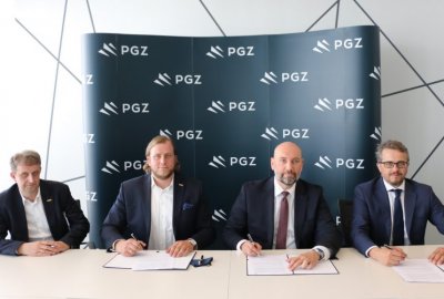 Podpisanie porozumienia pomiędzy Konsorcjum PGZ-Miecznik a stocznią Remontowa Shipbuilding SA (Fot.: PGZ SA) Powstało konsorcjum do budowy fregat pk Miecznik