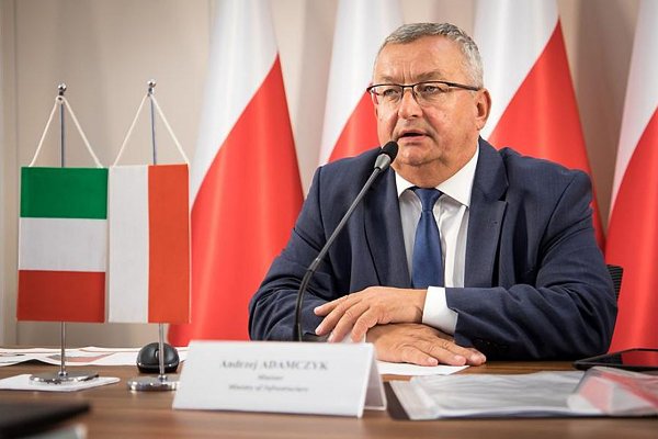 Polsko-włoskie rozmowy o współpracy transportowej
