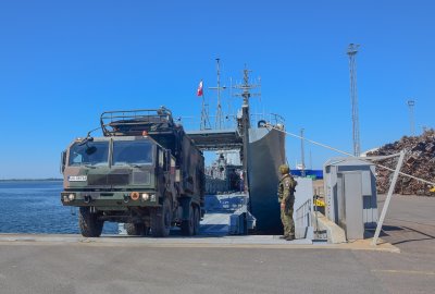 Fot.: por. Cezary Skwierawski Morska Jednostka Rakietowa na ćwiczeniu BALTIC FORTRESS 2021