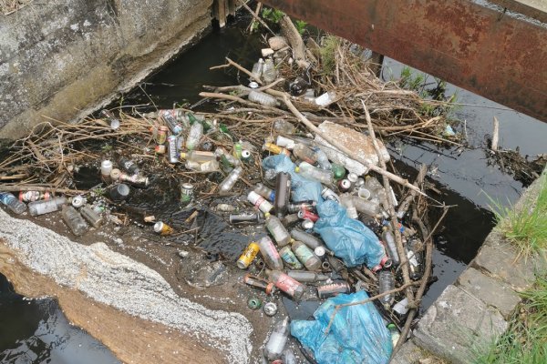 Wody Polskie w Gryficach: Rzeki to nie śmietnik. Smutny obraz działań niektórych mieszk...