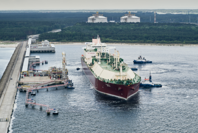 Fot.: Terminal LNG / Twitter Usterka w terminalu LNG bez wpływu na harmonogram dostaw gazu