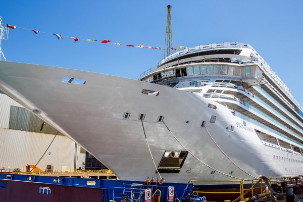 Najnowszy statek Viking Cruises już na wodzie