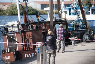Kuter wędkarski „Szyper” zatonął w porcie morskim Darłowo. Armator sytuacją obwinia polski rząd W porcie morskim Darłowo zatonął kuter wędkarski Szyper
