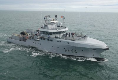 PKW Morze Północne z okrętami NATO w Świnoujściu