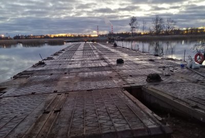 Materiały Prasowe NDI W porcie Szczecin most na Ostrów już gotowy