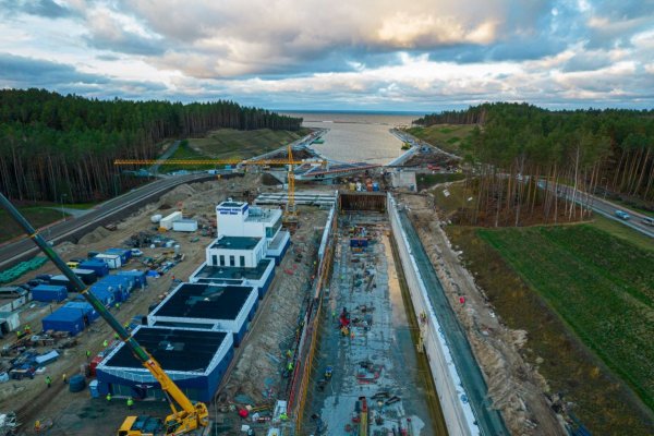 Port w Elblągu coraz bliżej morza