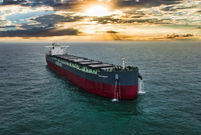 Fot.: mat. pras. Oldendorff Carriers Oldendorff Carriers zamówił nową serię statków typu Kamsarmax w stoczni Hantong