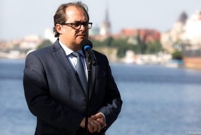 Fot.: Krystian Maj / KPRM Gróbarczyk: w przyszłym roku zakończenie pogłębiania toru wodnego Szczecin-Świnoujście...