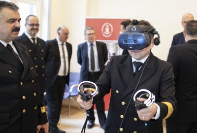 Fot.: Akademia Morska w Szczecinie Wirtualny świat silników - nowy symulator już w AMS