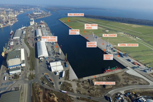 Port Szczecin zwiększa wydajność nabrzeży w Kanale Dębickim