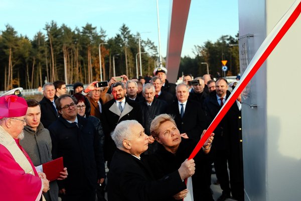 Most Południowy na Mierzei Wiślanej ma już swojego patrona