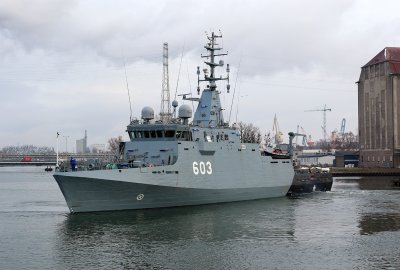 Niszczyciel min ORP Mewa przekazany Marynarce Wojennej RP!