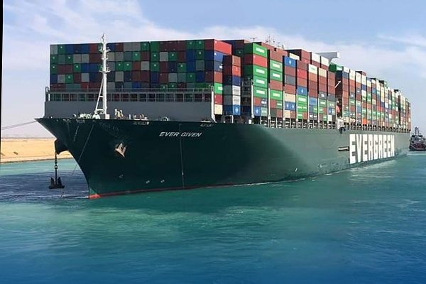 Rekordowe przychody Kanału Sueskiego - Ever Given nie przeszkodził