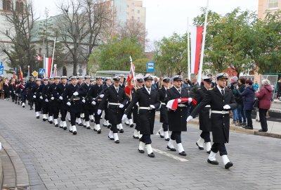 Jak marynarze świętowali 103. Rocznicę Odzyskania Niepodległości