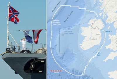 Rosja planuje ćwiczenia okrętów wojennych na wodach u wybrzeży Irlandii