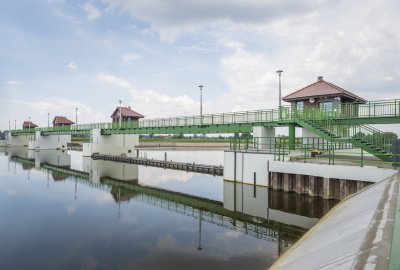 Fot.: Ministerstwo Infrastruktury / Twitter Zakończono modernizację jazów na Odrze w województwie opolskim