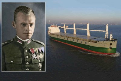 Rotmistrz Witold Pilecki patronem imiennym kolejnego nowego statku Chipo...