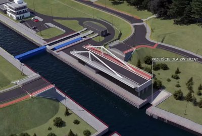Przejście dla zwierząt Przejście dla zwierząt na Mierzei Wiślanej