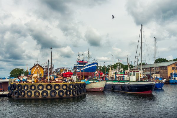Protest ostrzegawczy rybaków przybrzeżnych w portach i przystaniach nad polskim Bałtyki...