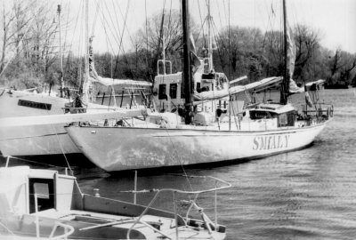 Jacht Śmiały w 1980 r. (Fot.: Jarek Czyszek) Historia i przyszłość jachtu Śmiały