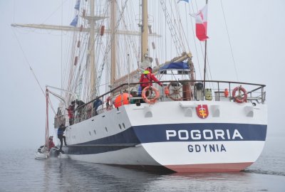 Pogoria (Fot.: Tadeusz Lademann) Pogoria wyruszyła na Morze Śródziemne