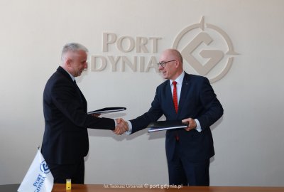 Fot.: Port Gdańsk SA Podpisano umowę dotyczącą zagospodarowania obszarów Doliny Logistycznej