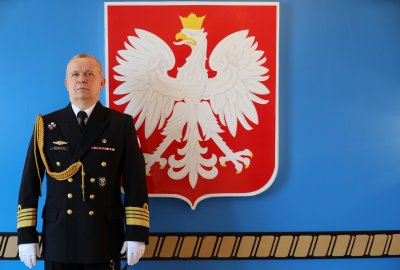 Komandor Krzysztof Szumlicki (Fot.: 8.FOW) Nowy Szef Szkolenia 8. Flotylli Obrony Wybrzeża