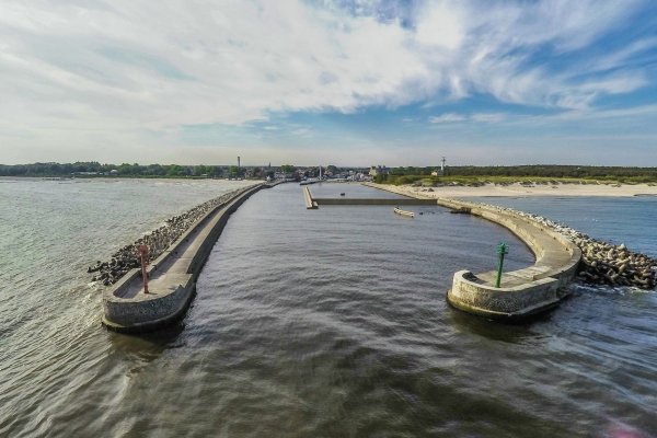 Kapitanat Portu Ustka wyłączył z eksploatacji falochron wschodni i zachodni