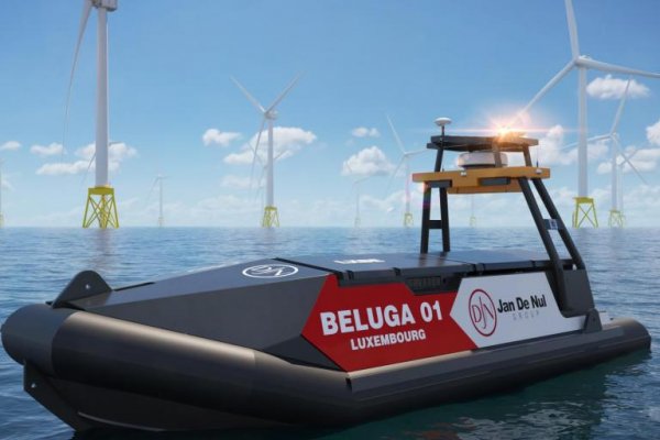 Bezzałogowa jednostka nawodna dla grupy Jan De Nul