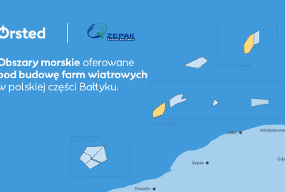 ZE PAK i Ørsted wspólnie wnioskują o lokalizacje dla farm na Bałtyku