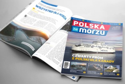 Najnowszy, 39. numer miesięcznika POLSKA NA MORZU Polska na Morzu: Wszystko dla morza