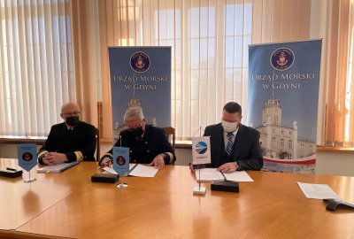 Urząd Morski w Gdyni podpisał umowę na dostawę pogłębiarki do obsługi dr...