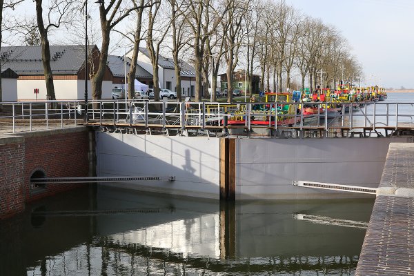 Zakończono przebudowę Stopnia Wodnego Przegalina