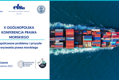 X Ogólnopolska Konferencja Prawa Morskiego