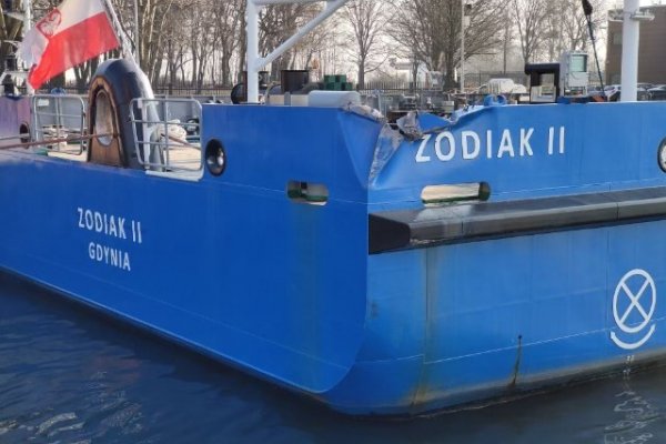 Statek Rix Gulf uderzył w jednostkę Urzędu Morskiego Zodiak II